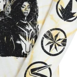 Disney The Marvels Long Sleeve Tie-Dye T-Shirt For Women -Disney 5106048004967 3