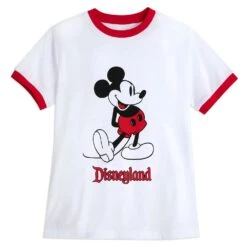 Mickey Mouse Standing Ringer T-Shirt For Women – Disneyland