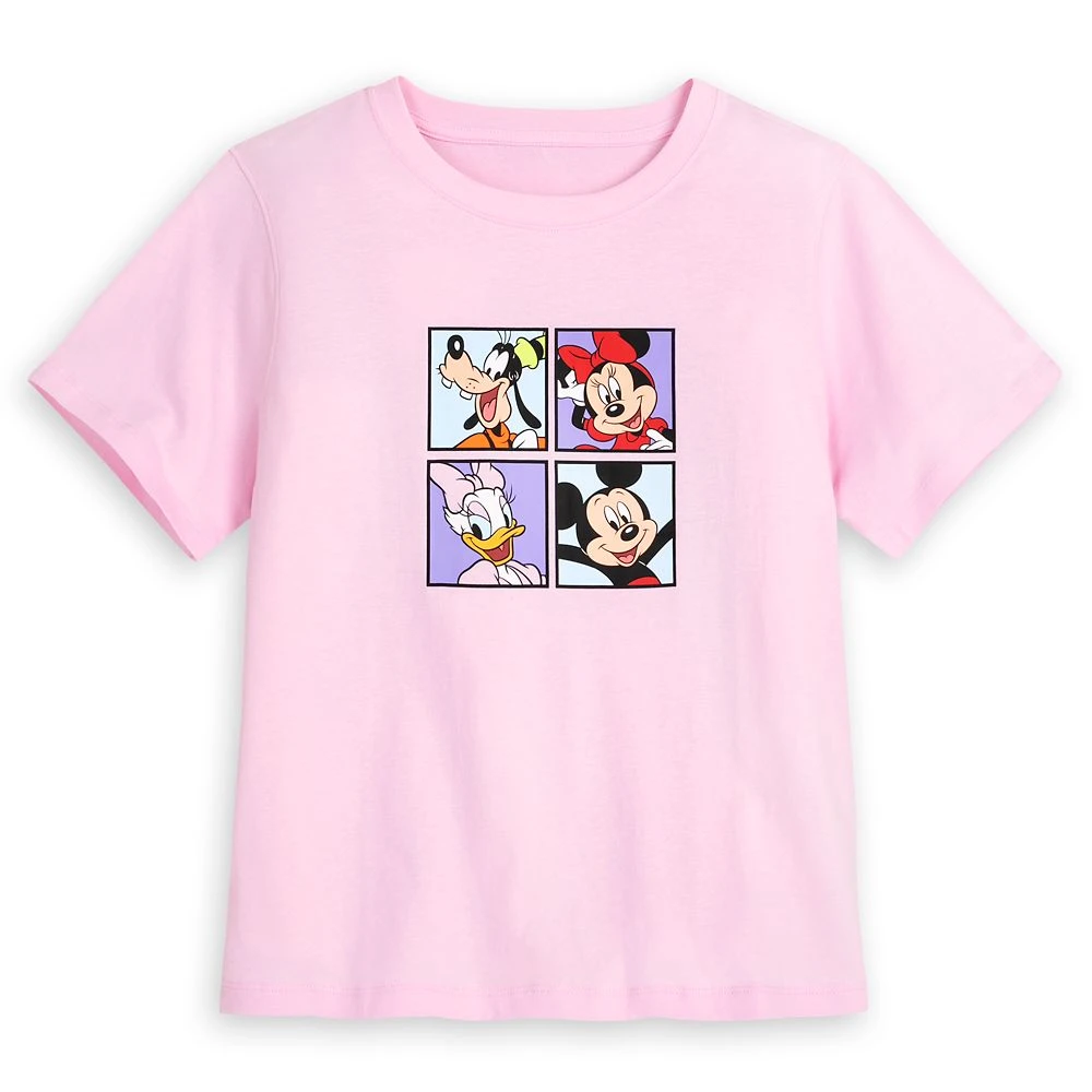 Disney Mickey Mouse And Friends T-Shirt For Women 1 Disney Mickey Mouse And Friends T-Shirt For Women