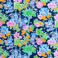 Mickey And Minnie Mouse Zip Pullover For Women By Lilly Pulitzer – Disney Parks -Disney 5106107140121 5