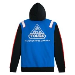 Disney Star Tours Fashion Zip Hoodie For Adults 10 Disney Star Tours Fashion Zip Hoodie For Adults -Disney 5201048020250 2