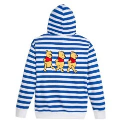 Disney Winnie The Pooh Striped Pullover Hoodie For Adults -Disney 5201059750216 2