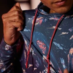 Disney Star Wars: Episode 1 Performance Pullover Hoodie For Adults By RSVLTS – The Phantom Menace 25th Anniversary -Disney 5202106430332 4