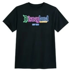 Disneyland Glow-in-the-Dark Neon Logo T-Shirt For Adults