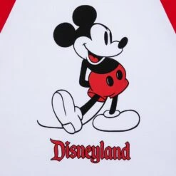 Mickey Mouse Standing Family Matching T-Shirt For Adults – Disneyland -Disney 5205057340087 1