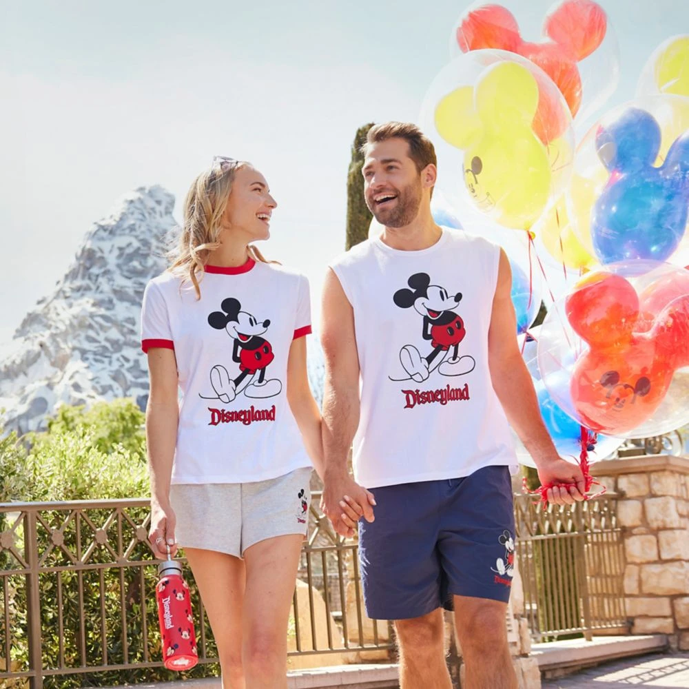 Mickey Mouse Standing Family Matching Tank Top For Adults – Disneyland 2 Mickey Mouse Standing Family Matching Tank Top For Adults – Disneyland - Image 2