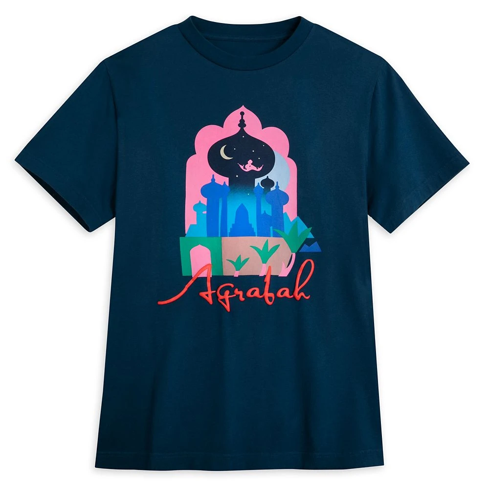 Disney Aladdin ''Agrabah'' Fashion T-Shirt For Adults 1 Disney Aladdin ''Agrabah'' Fashion T-Shirt For Adults