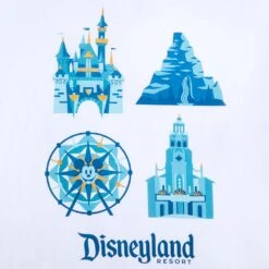 Disneyland Icons T-Shirt For Adults 7 Disneyland Icons T-Shirt For Adults -Disney 5205059750140 3