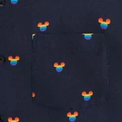 Mickey Mouse Icon Woven Shirt For Adults – Disney Pride Collection -Disney 5205059750230 3