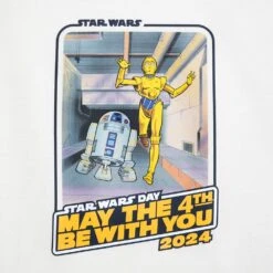 Disney Star Wars: May The 4th Be With You 2024 T-Shirt For Adults -Disney 5205059750247 2