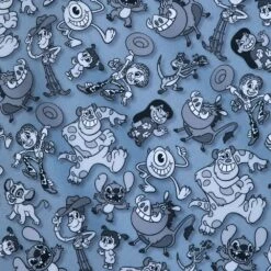 Disney And Pixar Character ''Pie-Eyed Party'' Shirt For Adults By RSVLTS -Disney 5205106430322 3