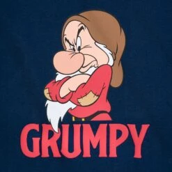 Disney Grumpy T-Shirt For Adults – Snow White And The Seven Dwarfs -Disney 5303057430067 2
