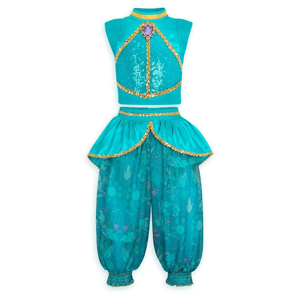 Disney Jasmine Costume For Kids – Aladdin 2 Disney Jasmine Costume For Kids – Aladdin - Image 2