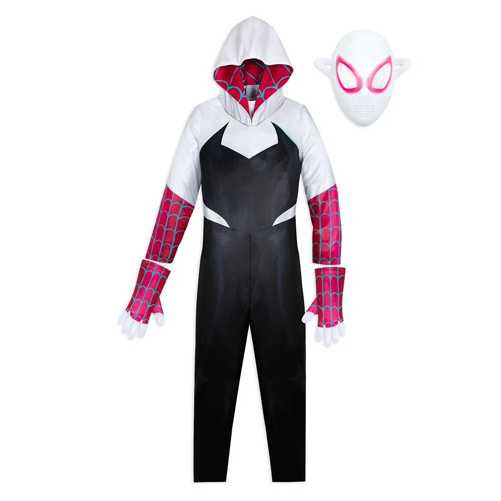 Disney Spider-Gwen Costume For Kids – Spider-Man: Across The Spiderverse 2 Disney Spider-Gwen Costume For Kids – Spider-Man: Across The Spiderverse - Image 2