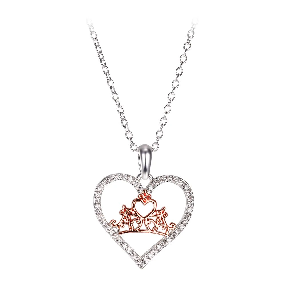 Disney Princess Crown Necklace 1 Disney Princess Crown Necklace
