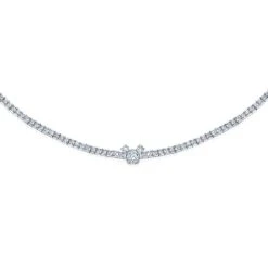 Disney Mickey Mouse Icon Tennis Necklace By CRISLU