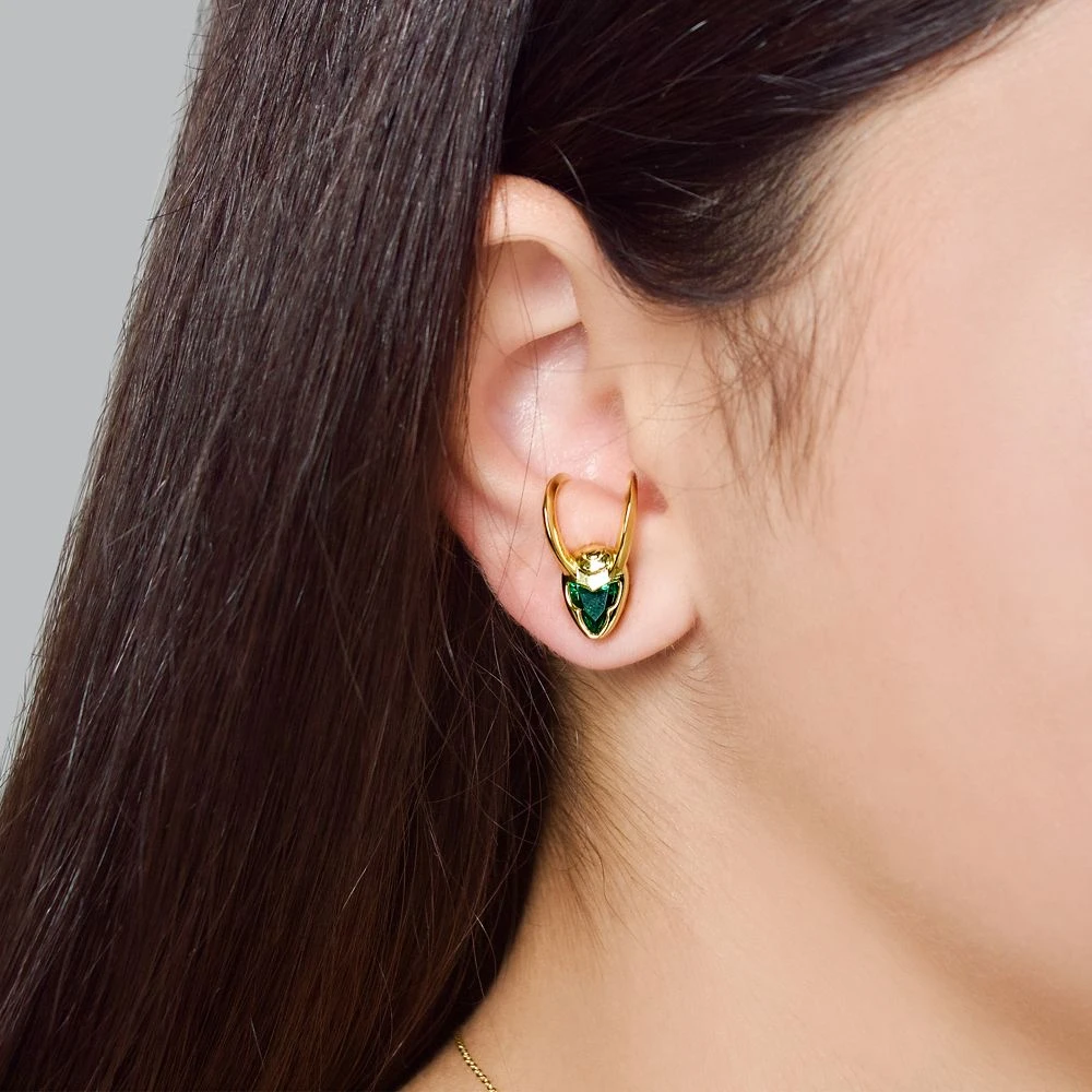 Disney Loki Earrings By CRISLU 2 Disney Loki Earrings By CRISLU - Image 2