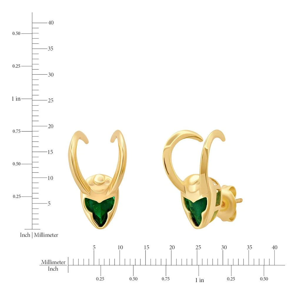 Disney Loki Earrings By CRISLU 3 Disney Loki Earrings By CRISLU - Image 3