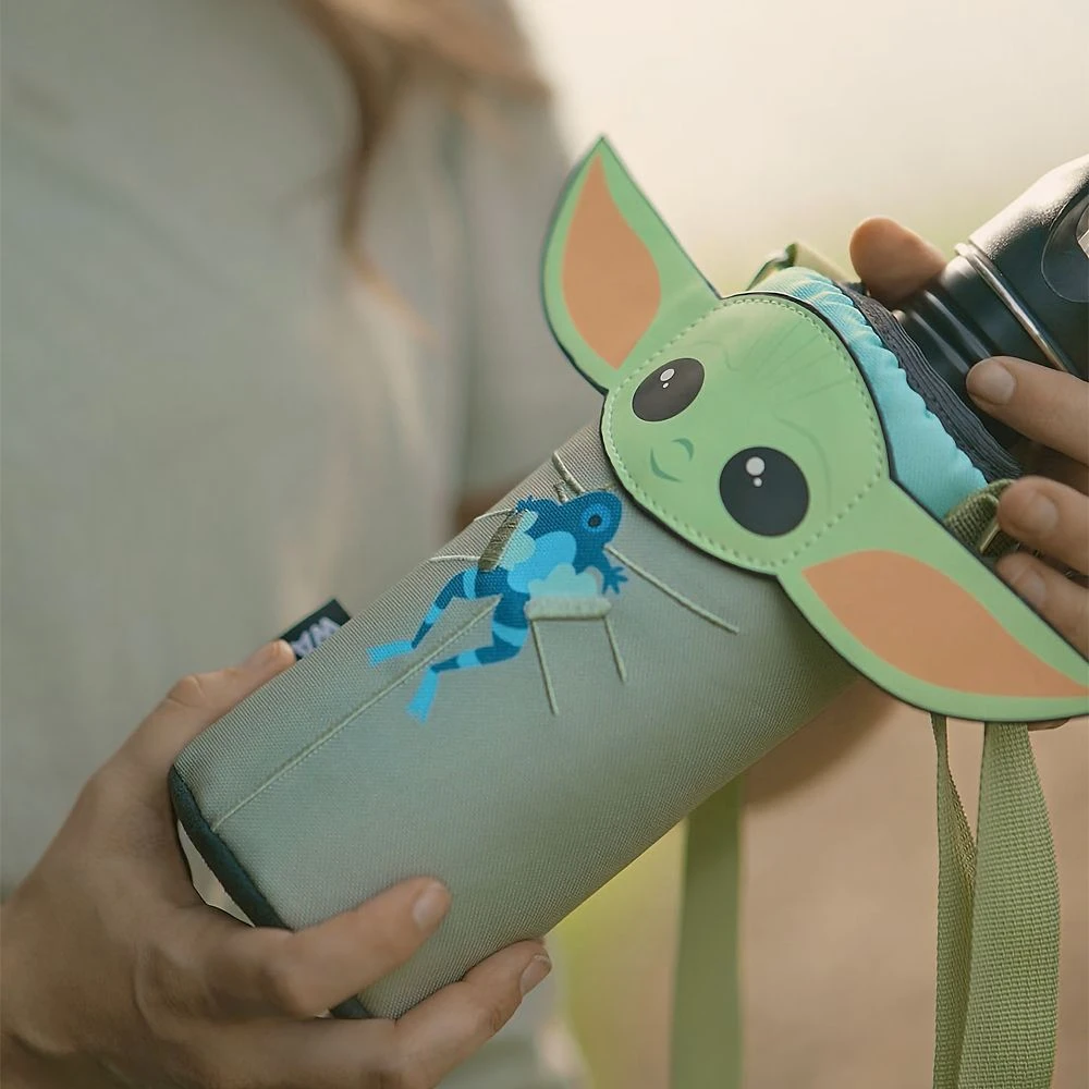 Disney Grogu Stainless Steel Water Bottle And Cooler Tote – Star Wars: The Mandalorian 2 Disney Grogu Stainless Steel Water Bottle And Cooler Tote – Star Wars: The Mandalorian - Image 2