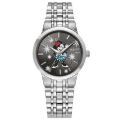 Disney Minnie Mouse Watch By Bulova