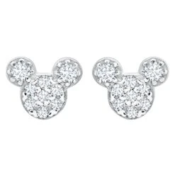 Disney Mickey Mouse Icon Stud Earrings For Kids By CRISLU