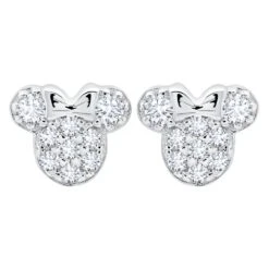 Disney Minnie Mouse Icon Stud Earrings For Kids By CRISLU