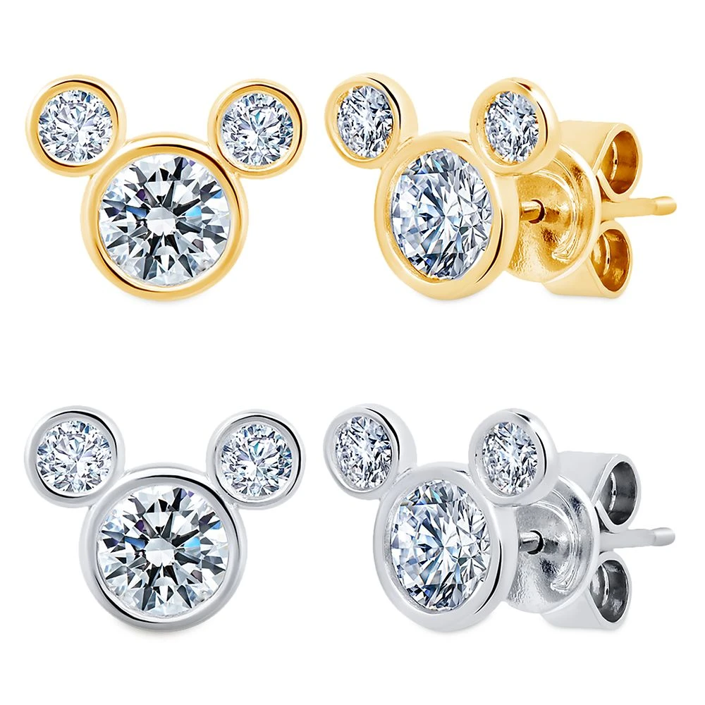 Disney Mickey Mouse Icon Earrings By CRISLU 1 Disney Mickey Mouse Icon Earrings By CRISLU