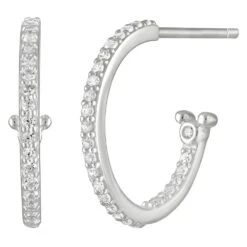 Disney Minnie Mouse Icon Hoop Earrings By Rebecca Hook -Disney 7401057285568 2