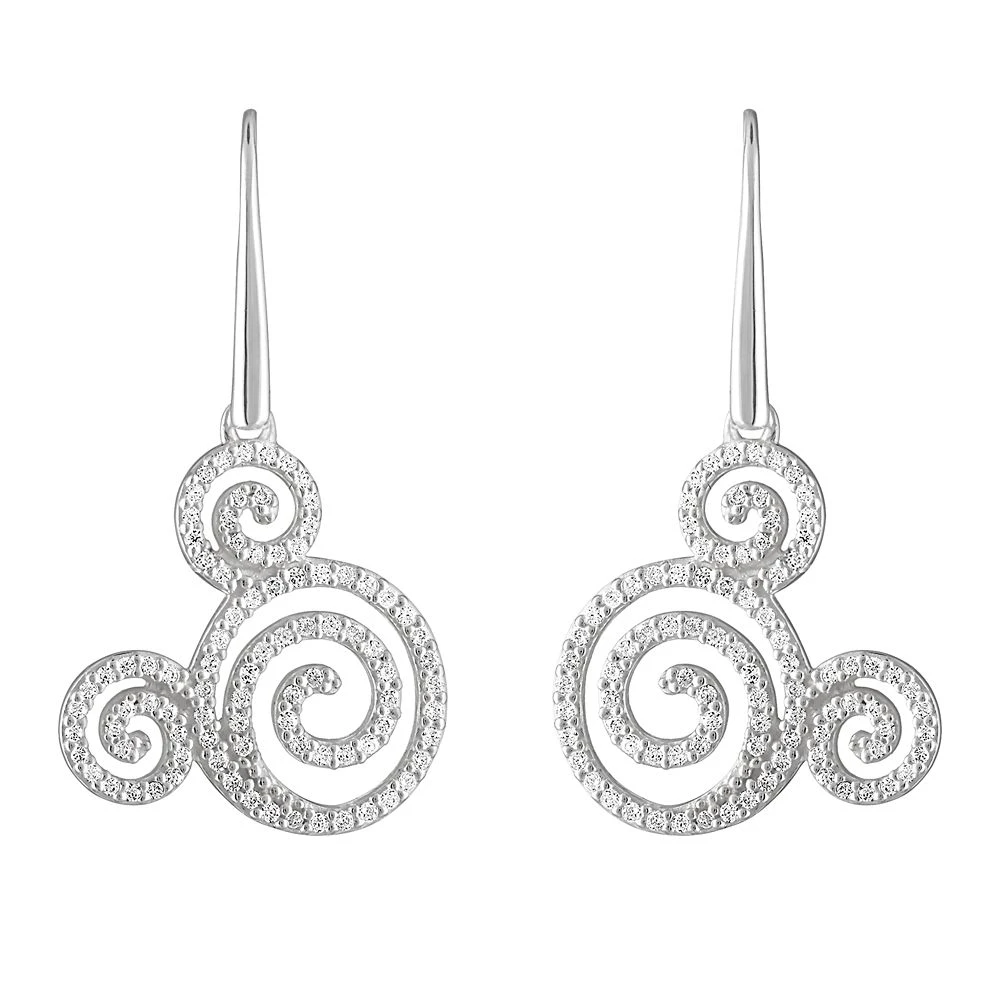 Disney Mickey Mouse Icon Swirl Earrings By Rebecca Hook 1 Disney Mickey Mouse Icon Swirl Earrings By Rebecca Hook