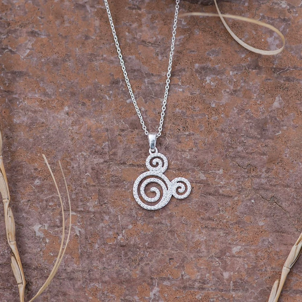 Disney Mickey Mouse Icon Swirl Necklace By Rebecca Hook 3 Disney Mickey Mouse Icon Swirl Necklace By Rebecca Hook - Image 3