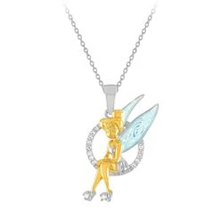 Disney Tinker Bell Seated Necklace By Rebecca Hook – Peter Pan