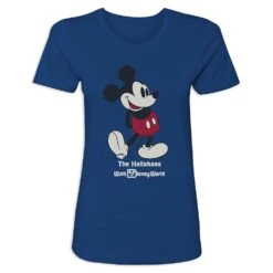 Women's Walt Disney World Standing Mickey Mouse T-Shirt – Customized -Disney 7405055825930 8