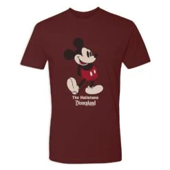 Adults' Disneyland Standing Mickey Mouse T-Shirt – Customized -Disney 7807055820337 8