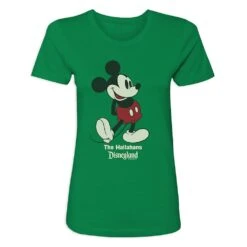 Women's Disneyland Standing Mickey Mouse T-Shirt – Customized -Disney 7807055820349 4
