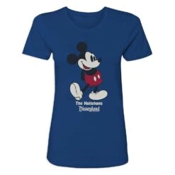 Women's Disneyland Standing Mickey Mouse T-Shirt – Customized -Disney 7807055820349 6