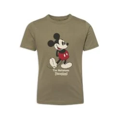Kids' Disneyland Standing Mickey Mouse T-Shirt – Customized -Disney 7807055820359 6