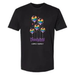 Adults' Disneyland Mickey Mouse Balloon T-Shirt – Customized -Disney 7807055820387 1
