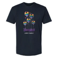 Adults' Disneyland Mickey Mouse Balloon T-Shirt – Customized -Disney 7807055820387 4