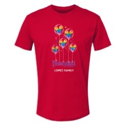Adults' Disneyland Mickey Mouse Balloon T-Shirt – Customized -Disney 7807055820387 5