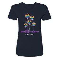 Women's Walt Disney World Mickey Mouse Balloon T-Shirt – Customized -Disney 7807055820395 4
