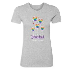 Women's Disneyland Mickey Mouse Balloon T-Shirt – Customized -Disney 7807055820396 2