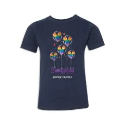 Kids' Disneyland Mickey Mouse Balloon T-Shirt – Customized -Disney 7807055820406 4