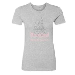 Women's Sleeping Beauty Castle Disneyland T-Shirt – Customized -Disney 7807055820430 3