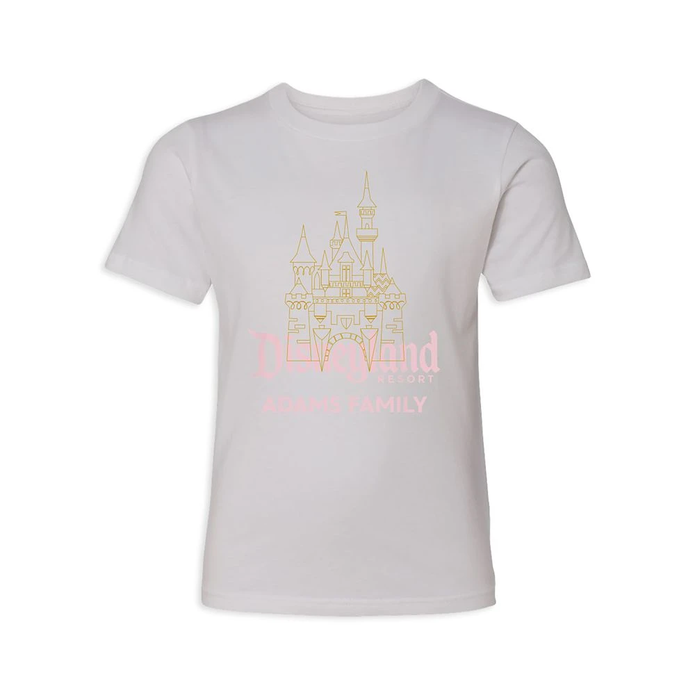 Kids' Sleeping Beauty Castle Disneyland T-Shirt – Customized 4 Kids' Sleeping Beauty Castle Disneyland T-Shirt – Customized - Image 4