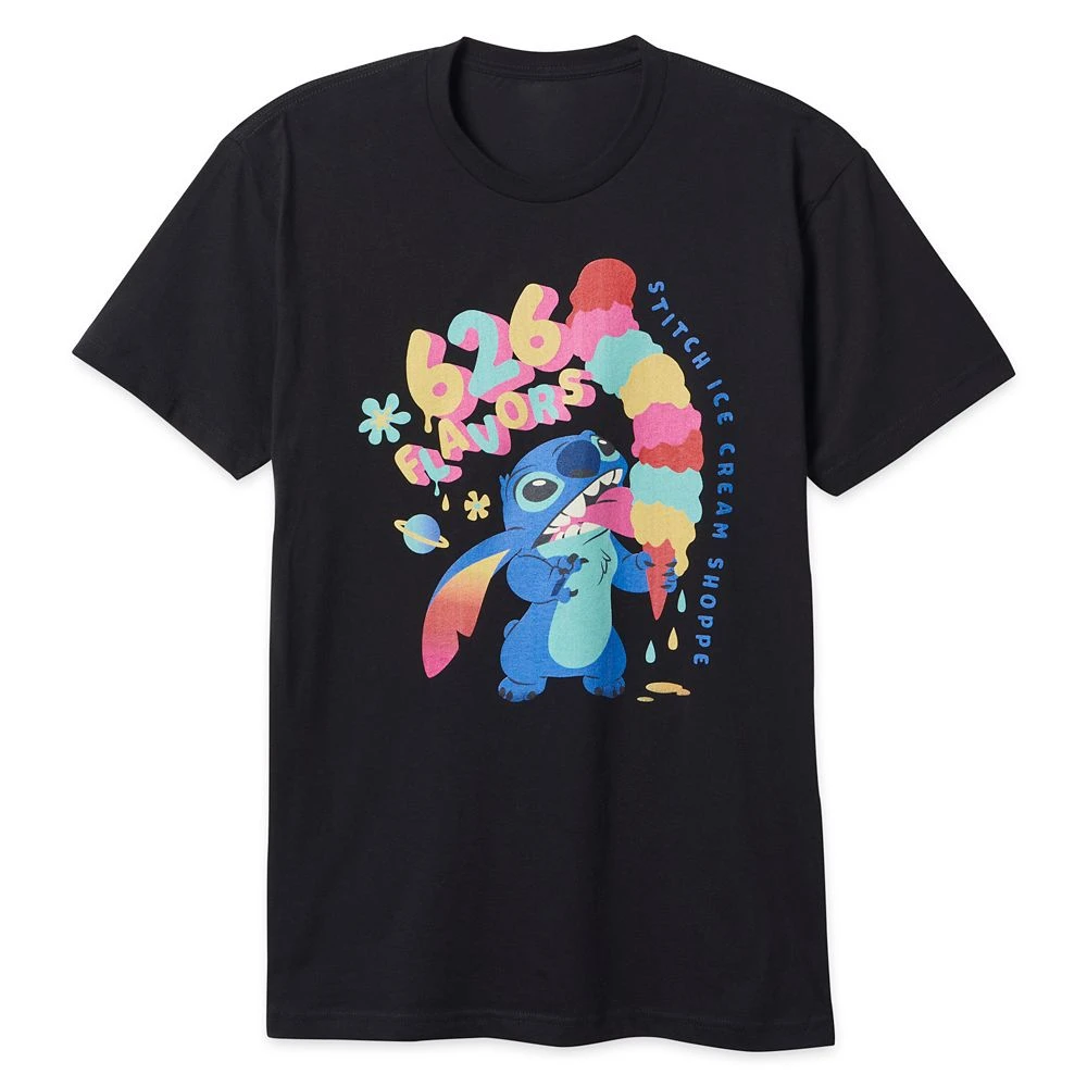 Disney Stitch ''626 Flavors'' T-Shirt For Adults – Lilo & Stitch 1 Disney Stitch ''626 Flavors'' T-Shirt For Adults – Lilo & Stitch