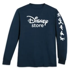 Disney Store Logo Long Sleeve T-Shirt For Adults