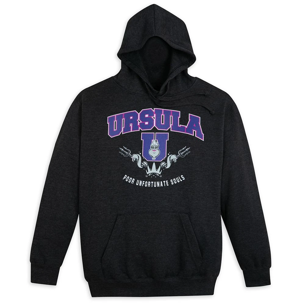 Disney Ursula University Pullover Hoodie For Adults – The Little Mermaid 1 Disney Ursula University Pullover Hoodie For Adults – The Little Mermaid