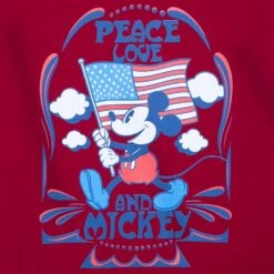 Disney Mickey Mouse Americana T-Shirt For Adults -Disney 7807107060515 3